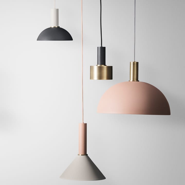 Pantalla de lámpara Collect - Black, cone - ferm LIVING