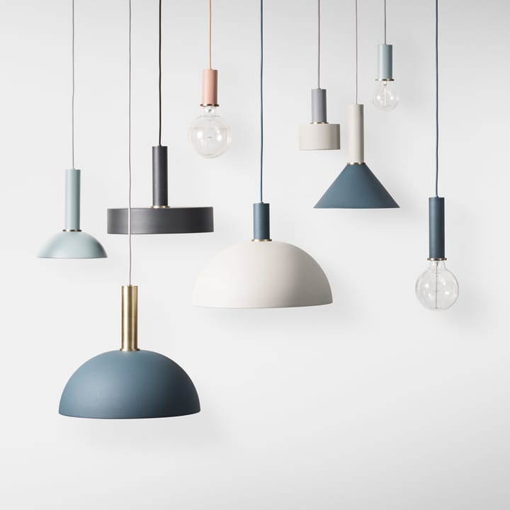 Pantalla de lámpara Collect, Black, dome Ferm Living