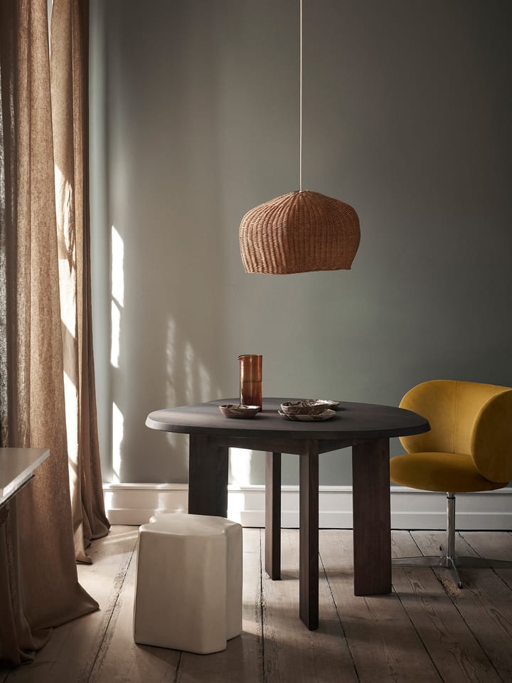 Pantalla de lámpara Drape medium, Natural Ferm Living