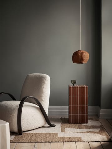 Pantalla de lámpara Drape small - Natural - Ferm Living