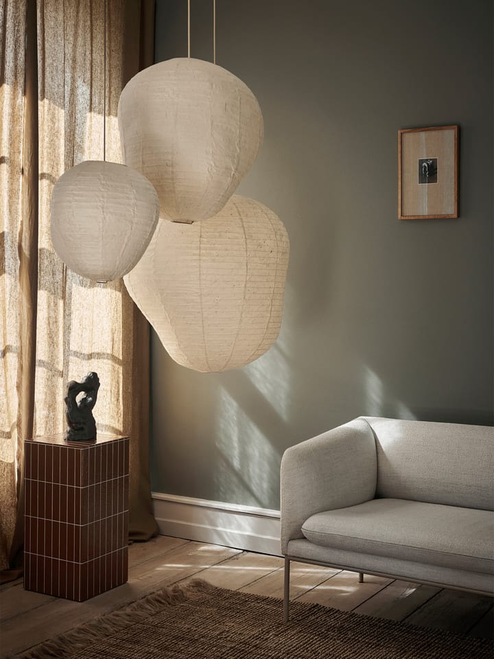 Pantalla de lámpara Kurbis, 40 cm, Natural Ferm Living