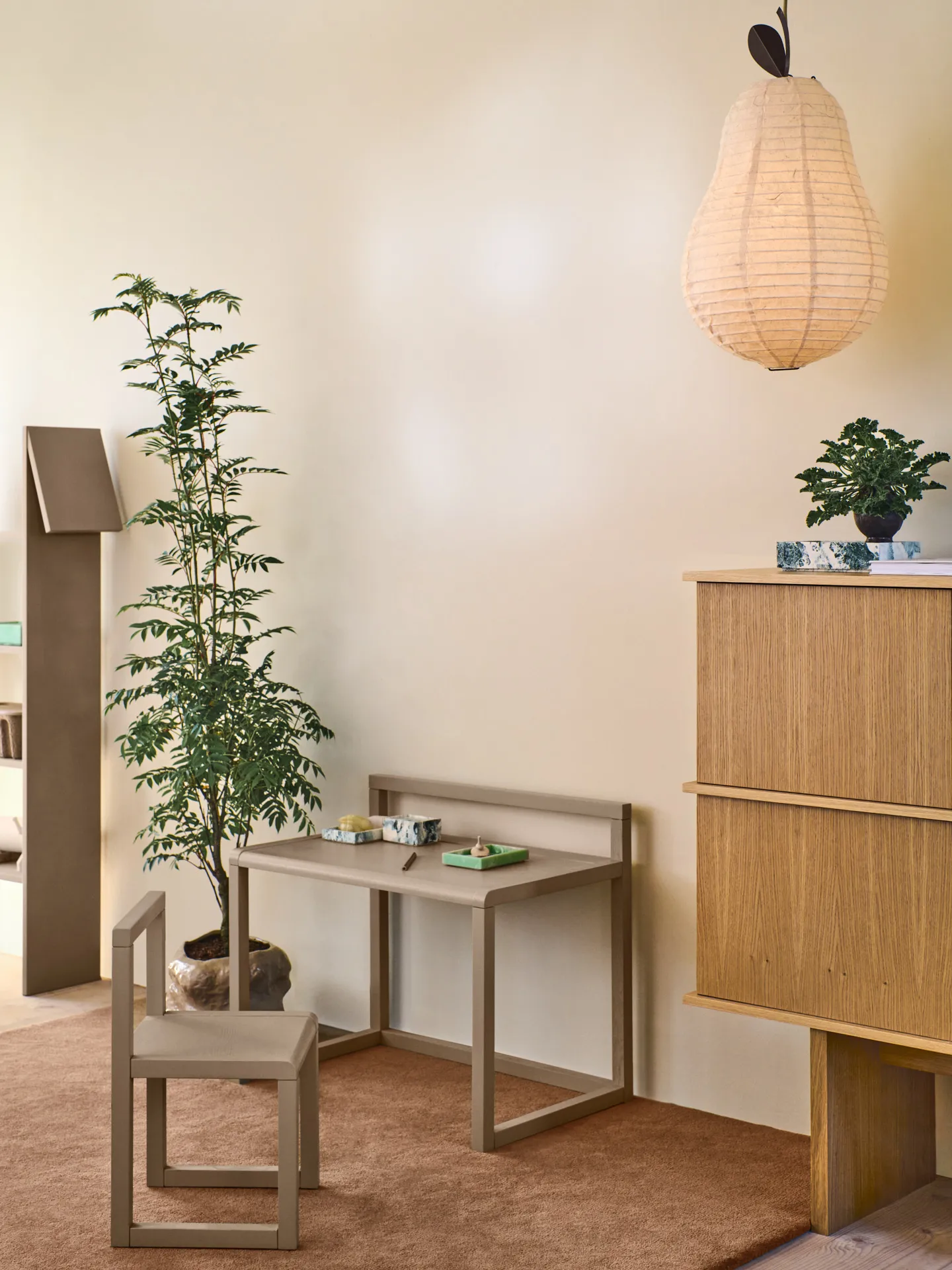 Pantalla de lámpara Pear, Natural Ferm Living