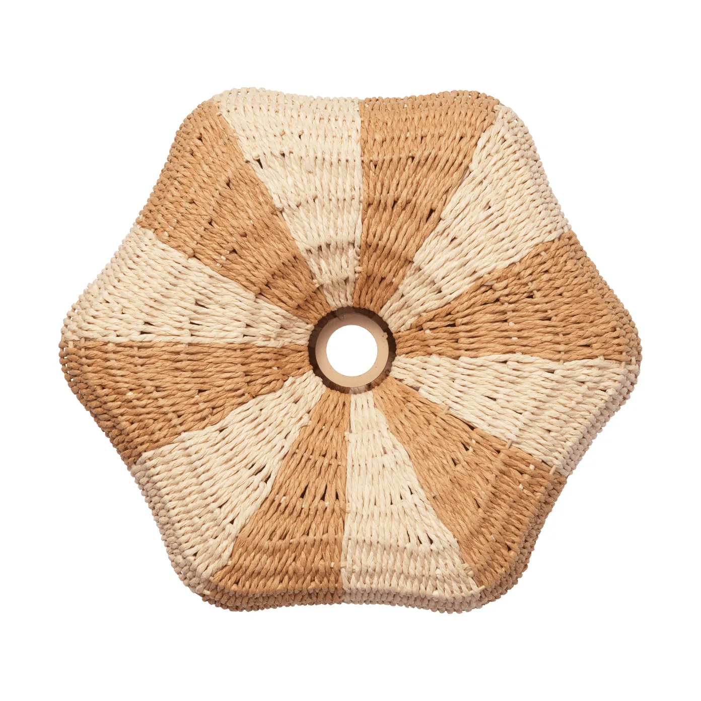 Pantalla de lámpara Rivan, Natural-off-white Ferm Living