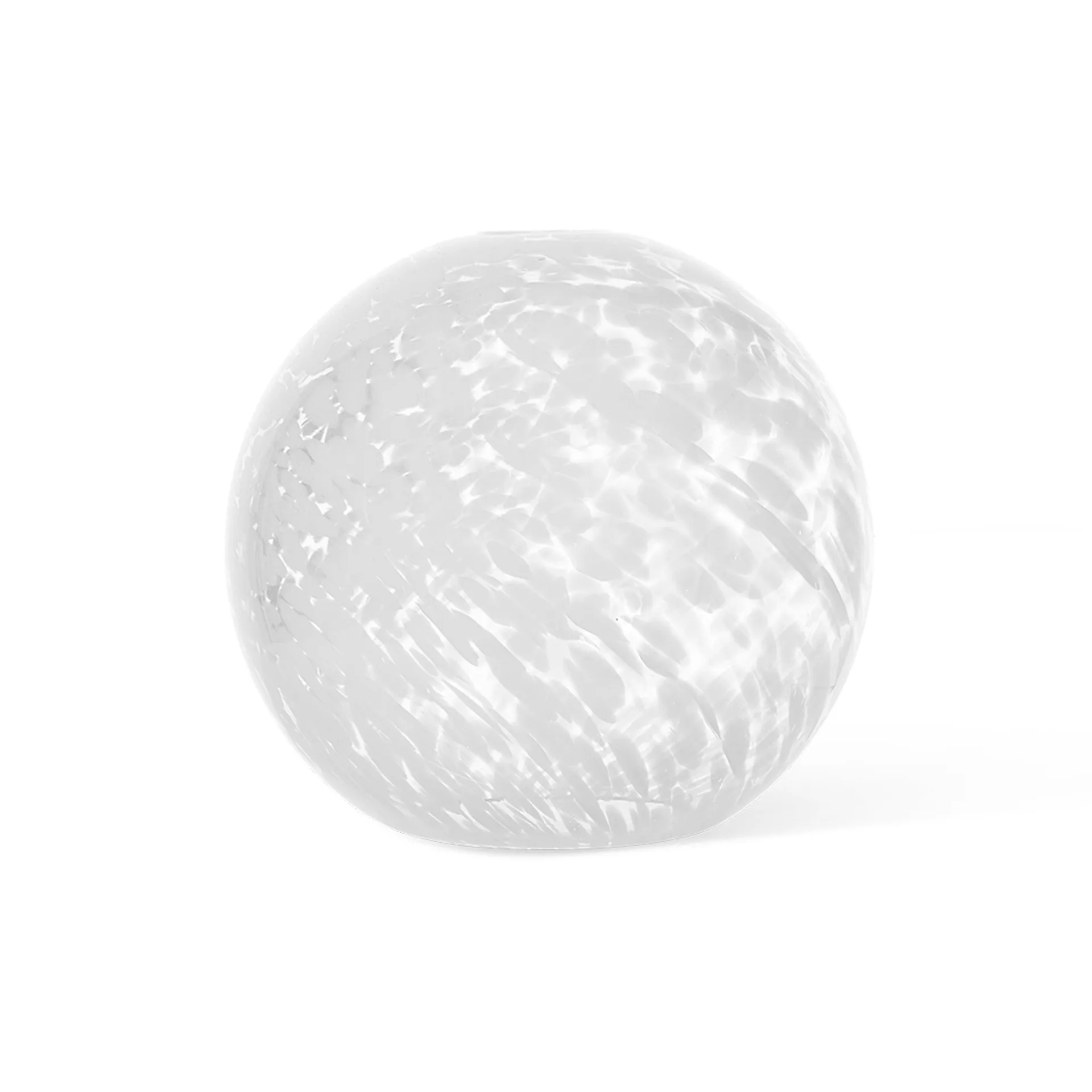 Pantalla de lámpara vidrio Casca Shade sphere Ø25 cm, Milk Ferm Living
