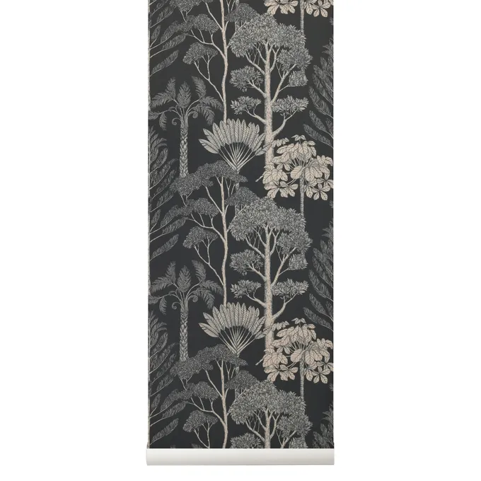 Papel pintado Katie Scott Trees | Ferm Living | Tienda online