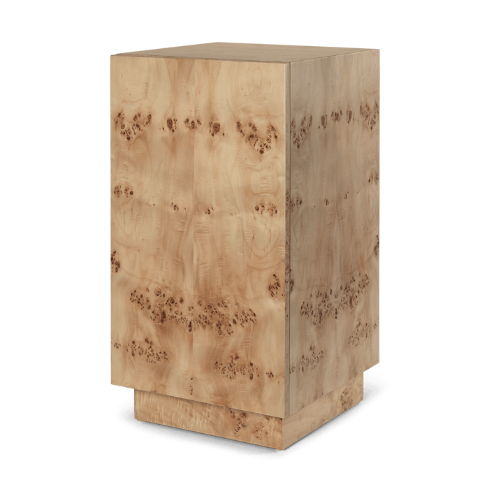 Pedestal Burl Side Table, Natural Ferm Living