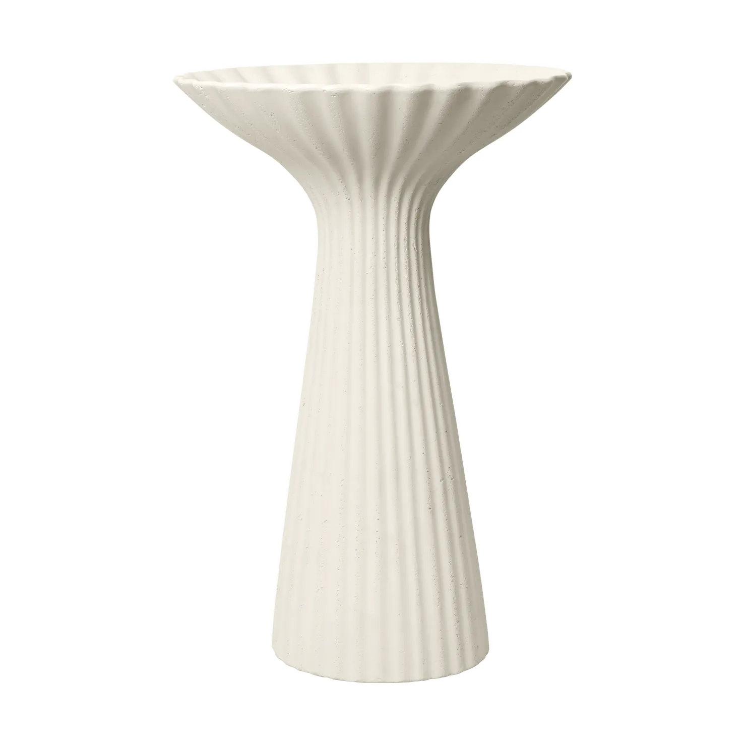 Pedestal Fountain, Ivory, 75 cm Ferm Living