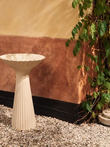Pedestal Fountain - Ivory, 75 cm - Ferm Living