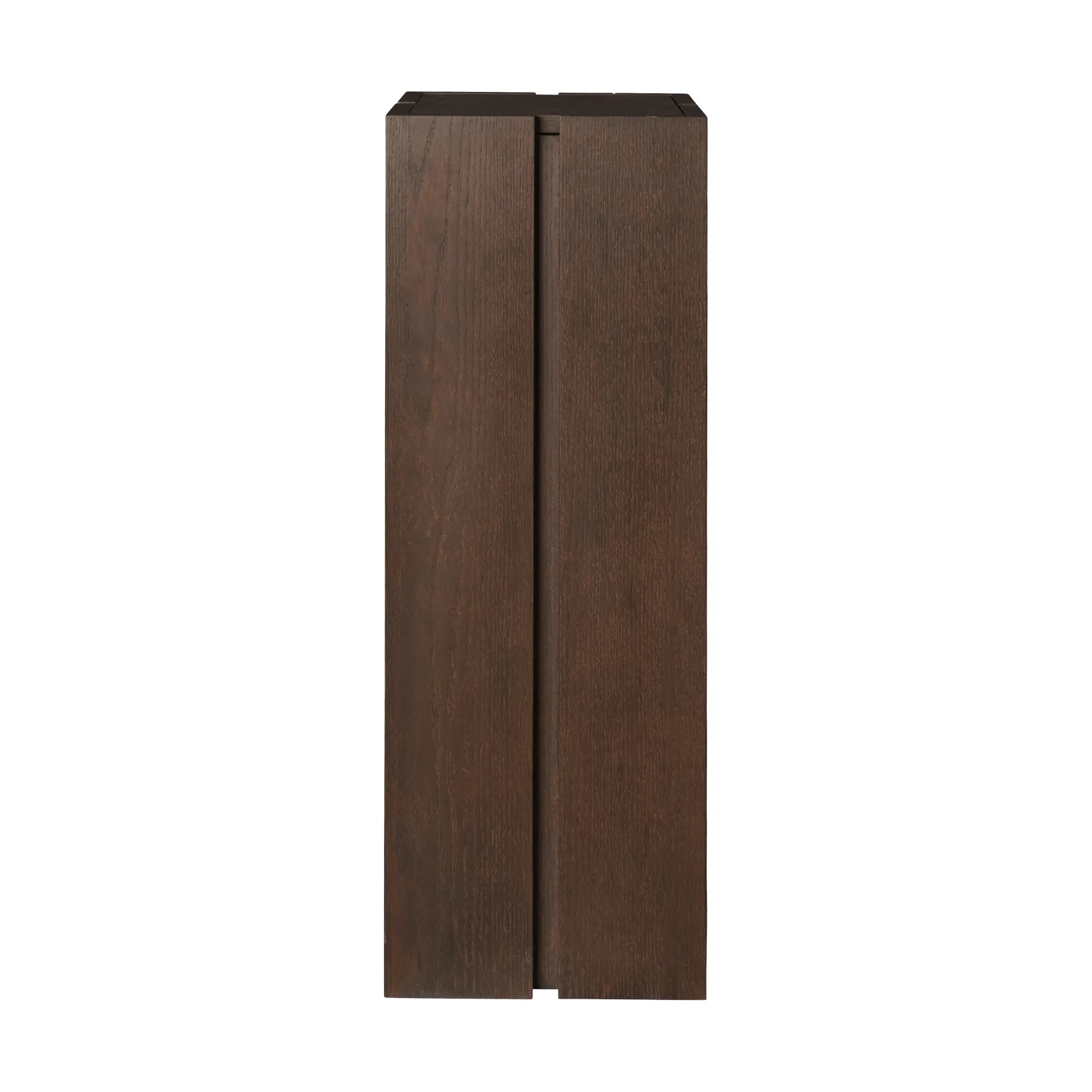 Pedestal Parcel, Dark stained, 30 × 30 × 90 cm Ferm Living