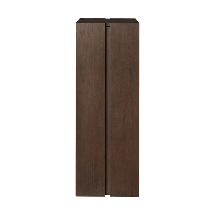 Pedestal Parcel - Dark stained, 30 × 30 × 90 cm - Ferm Living