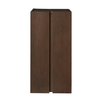 Pedestal Parcel - Dark stained, 30×30×60 cm - Ferm Living