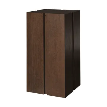 Pedestal Parcel - Dark stained, 30×30×60 cm - Ferm Living