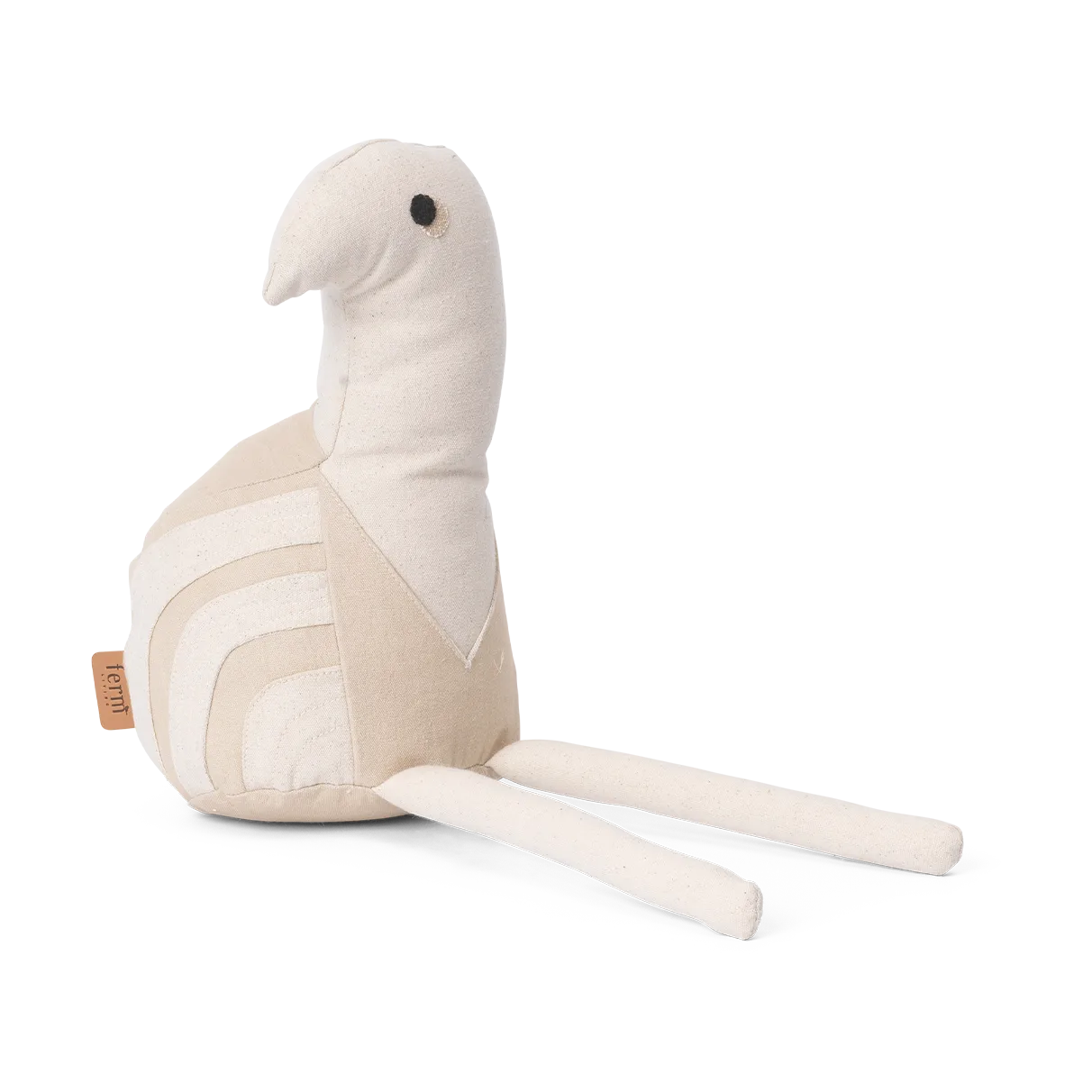 Peluche Birdy Teddy, Natural-Blanco roto Ferm Living