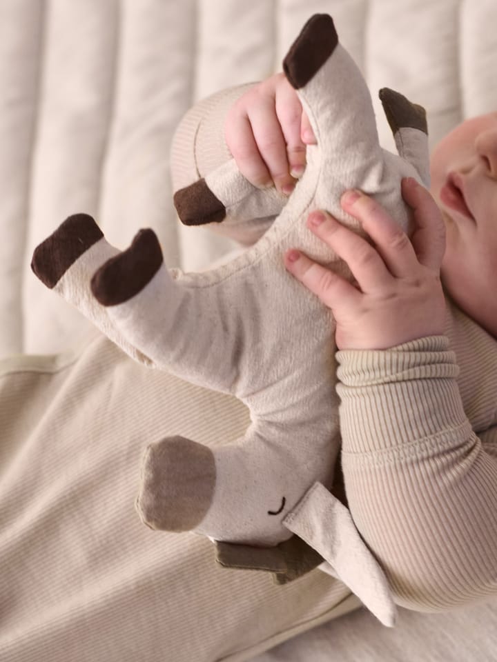 Peluche Donkey, Undyed-dark sand Ferm Living