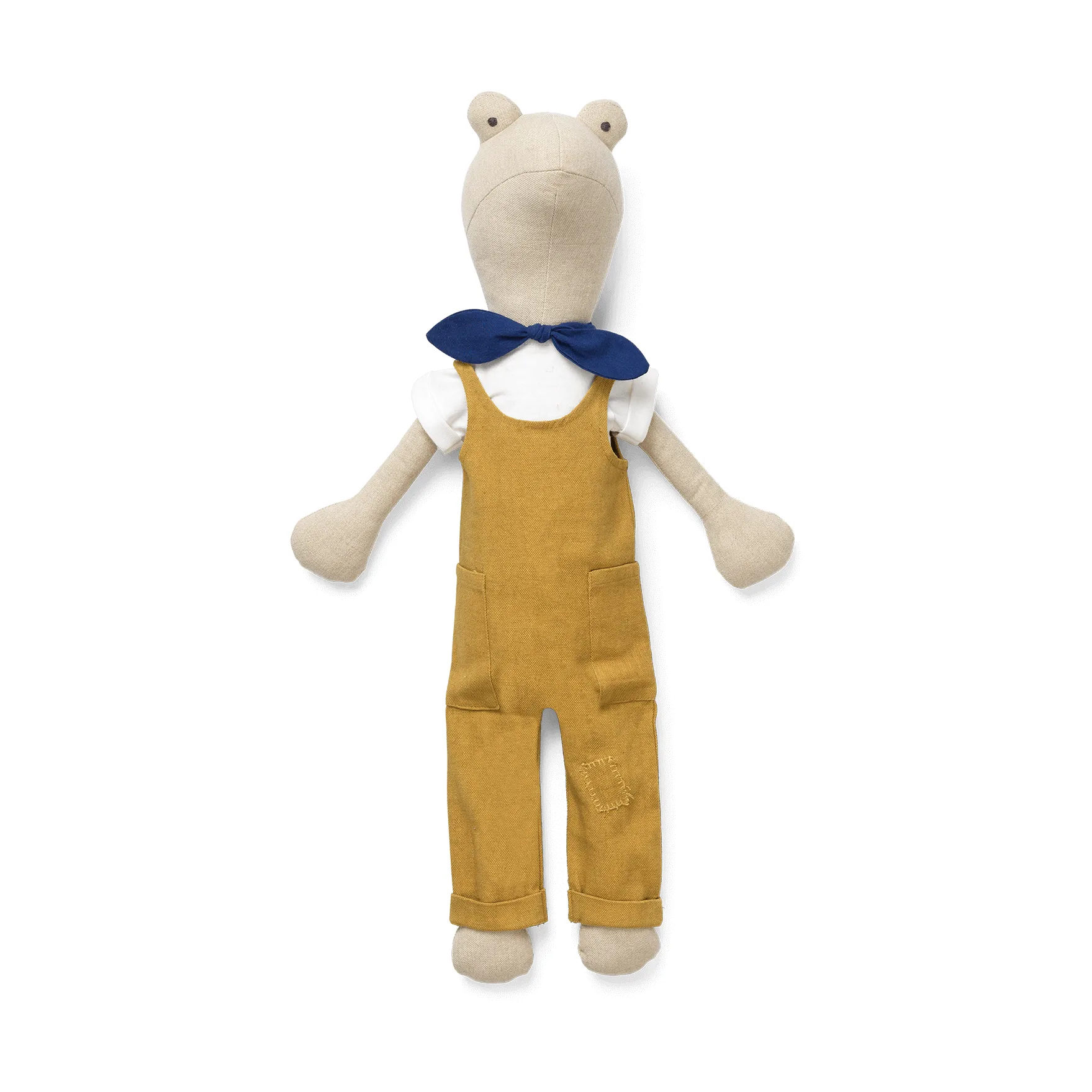 Peluche Frog Teddy, Natural Ferm Living