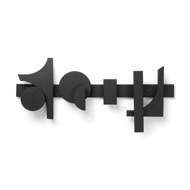 Perchero de pared Cupe 33,4x73 cm - Black - Ferm LIVING