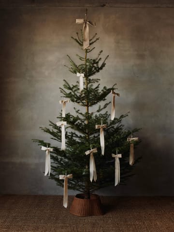 Pie de árbol Drape braided tree skirt - Natural - Ferm Living