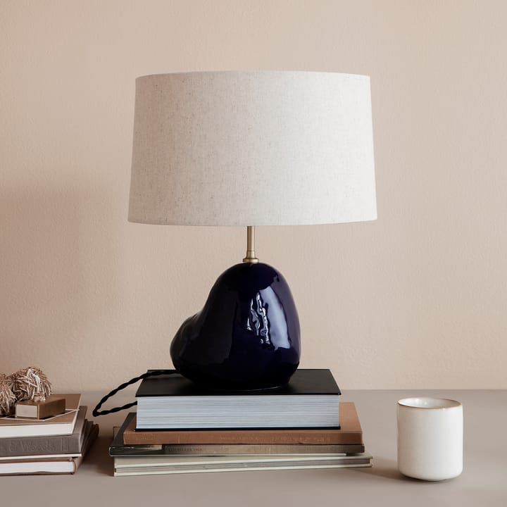Pie de lámpara Hebe small, Deep blue brillante Ferm Living