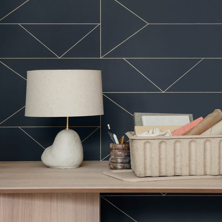 Pie de lámpara Hebe small, Off-white mate Ferm Living