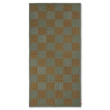 Plaid Duo quiltad 90x187 cm - Green Tonal - Ferm Living