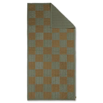 Plaid Duo quiltad 90x187 cm - Green Tonal - Ferm Living