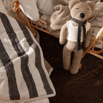 Plaid Grand 120x170 cm - Sand-black - Ferm Living