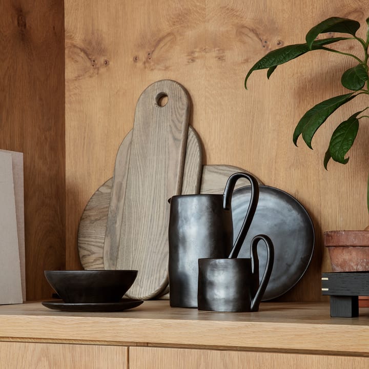 Platillo Flow 15 cm, negro Ferm Living