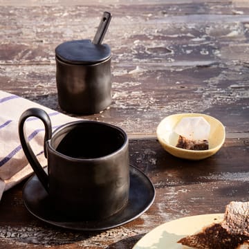 Platillo Flow 15 cm - negro - Ferm Living