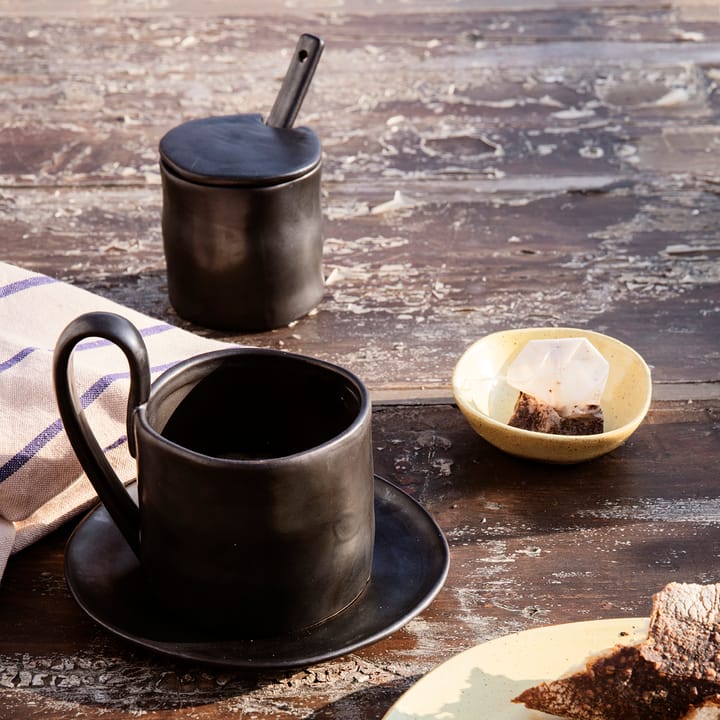 Platillo Flow 15 cm, negro Ferm Living