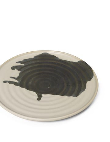 Platillo Omhu ⌀21 - off white-charcoal - Ferm Living