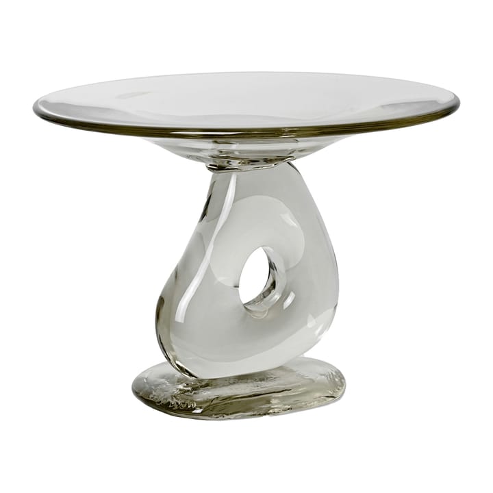 Plato Damo pieza central vidrio, Clear Ferm Living