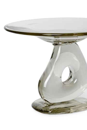Plato Damo pieza central vidrio - Clear - Ferm Living