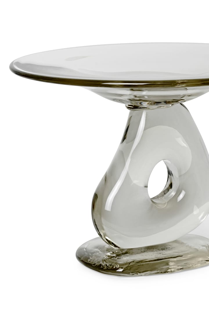 Plato Damo pieza central vidrio, Clear Ferm Living