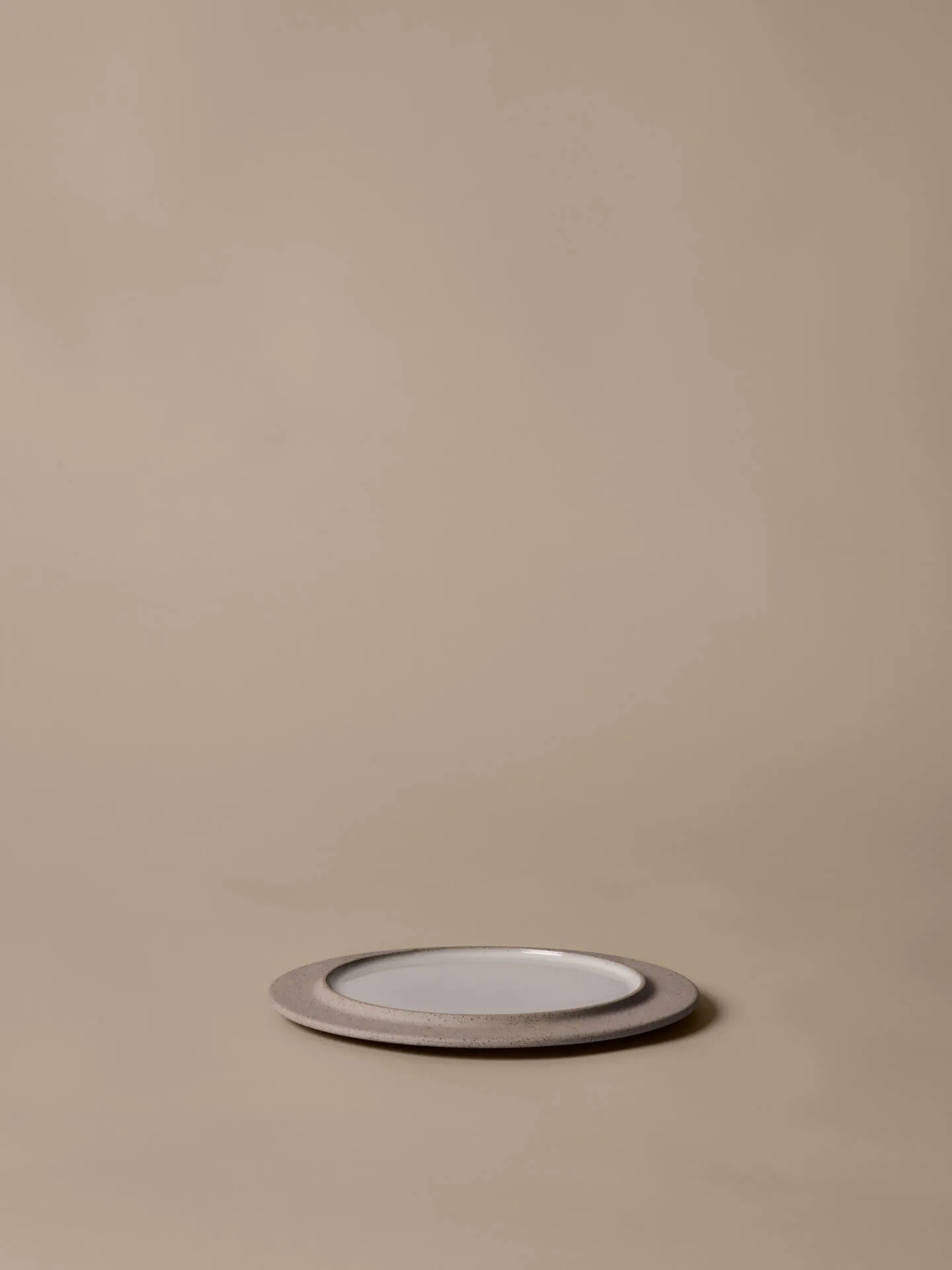 Plato Sonae, 2-pack, Grey-white, Ø22 cm Ferm Living