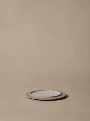 Plato Sonae, 2-pack - Grey-white, Ø22 cm - Ferm Living