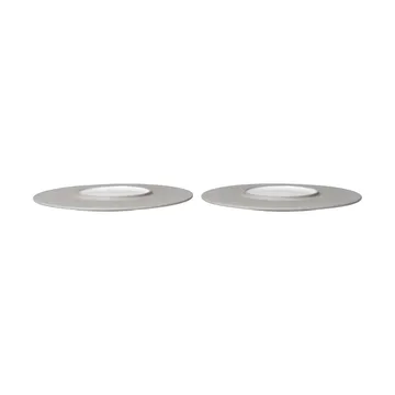 Plato Sonae, 2-pack - Grey-white, Ø25 cm - Ferm Living