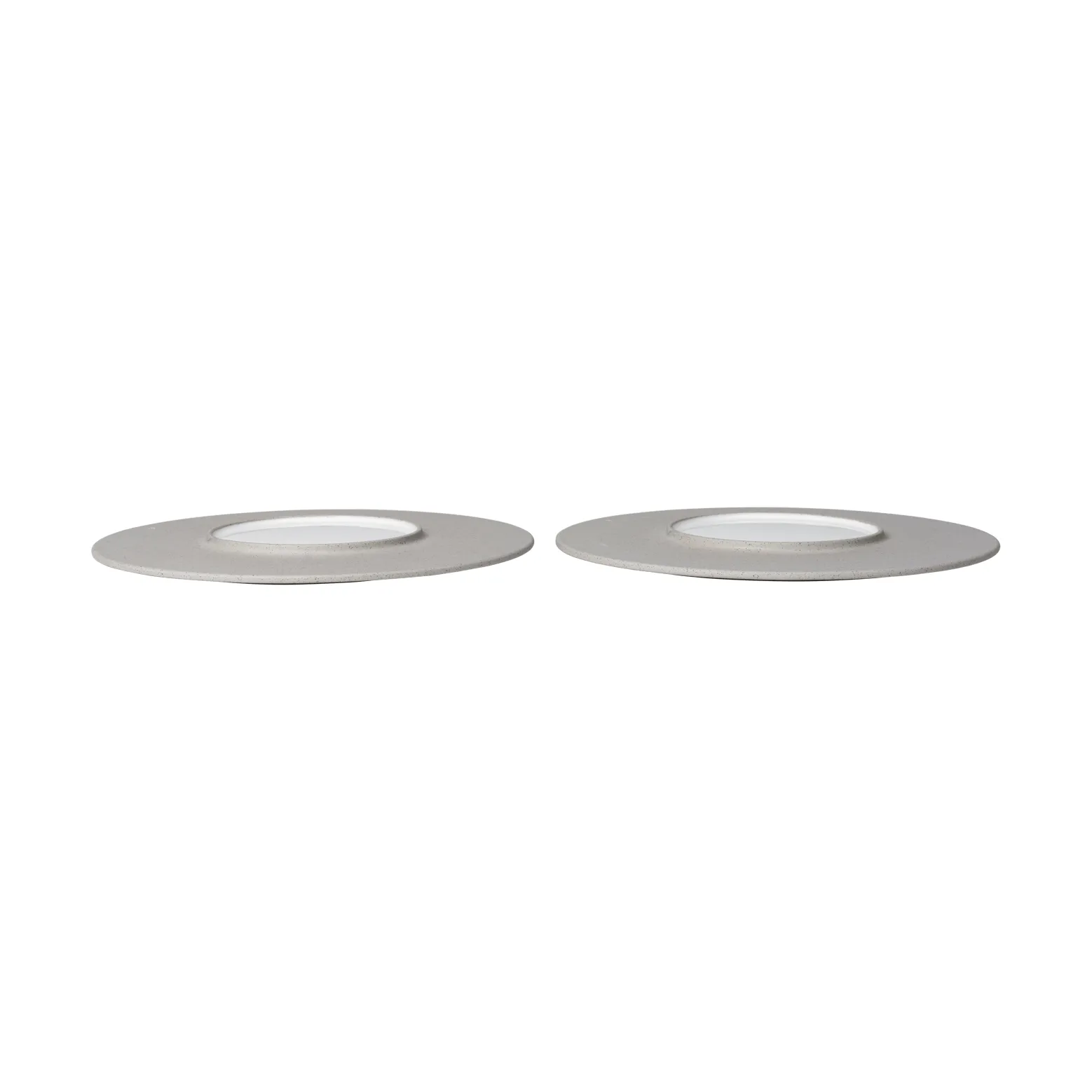 Plato Sonae, 2-pack, Grey-white, Ø28 cm Ferm Living