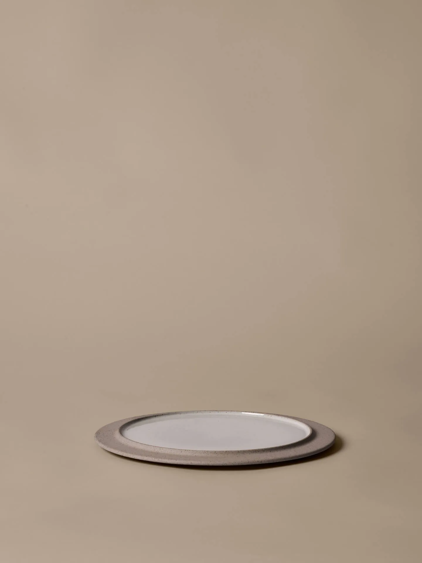 Plato Sonae, 2-pack, Grey-white, Ø28 cm Ferm Living