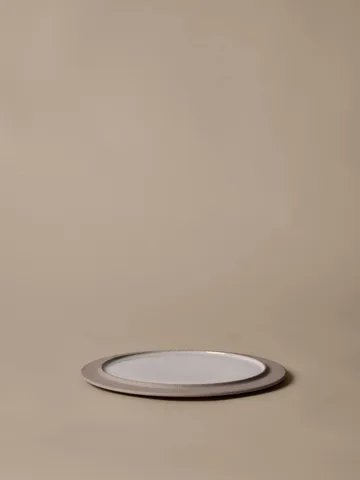 Plato Sonae, 2-pack - Grey-white, Ø28 cm - Ferm Living