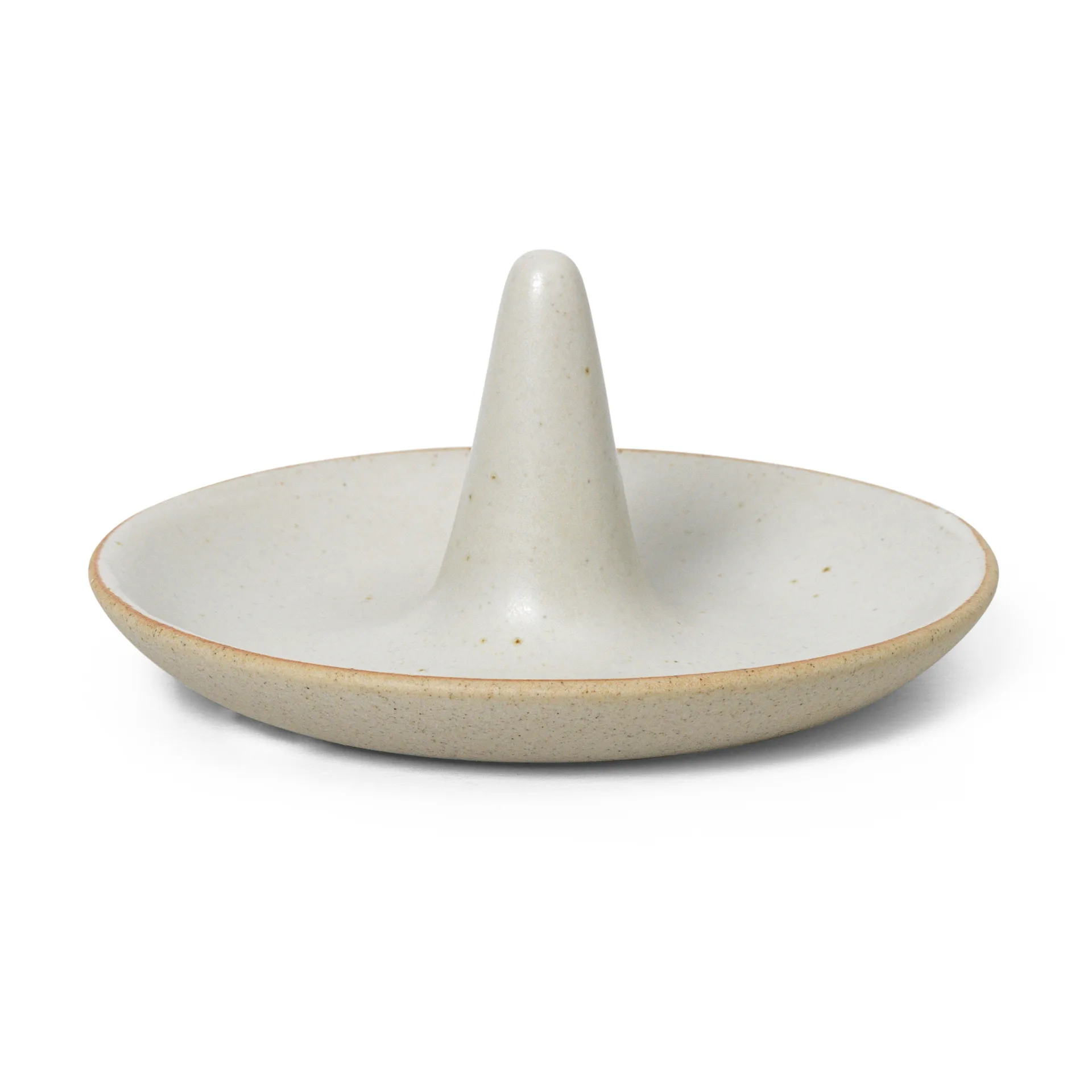 Porta anillos Ring Cone , Off-white speckle Ferm Living