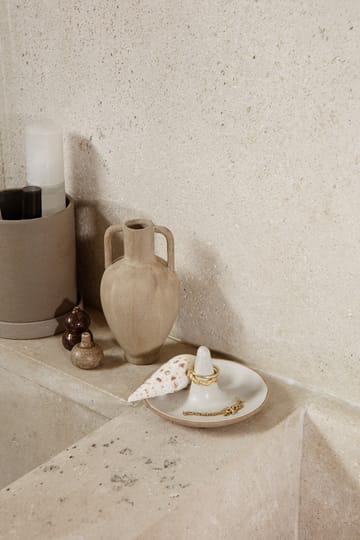 Porta anillos Ring Cone  - Off-white speckle - Ferm Living