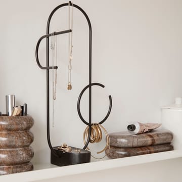 Portacepillos de dientes Bendum - mármol marrón - Ferm Living