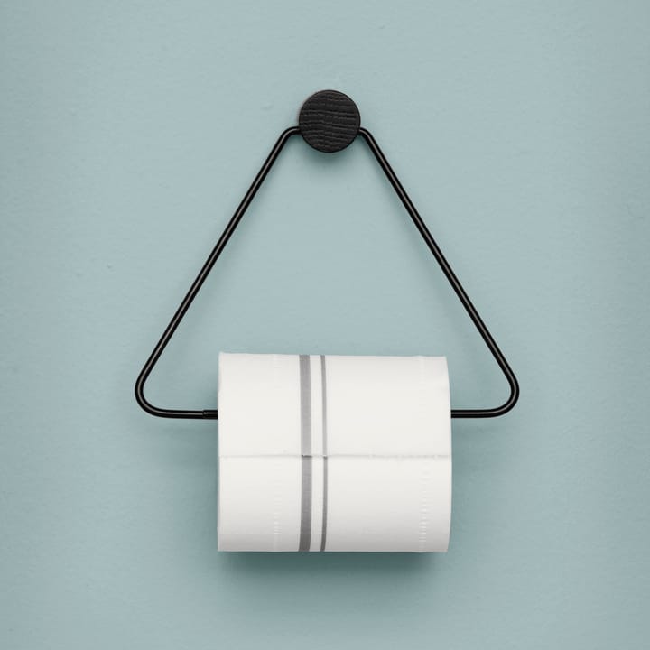 Portarrollos baño Ferm Living, negro, Negro Ferm Living