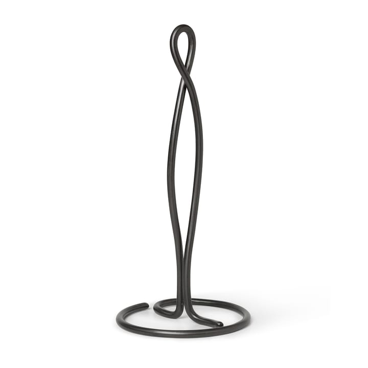 Portarrollos de papel cocina Curvature - negro latón - Ferm Living