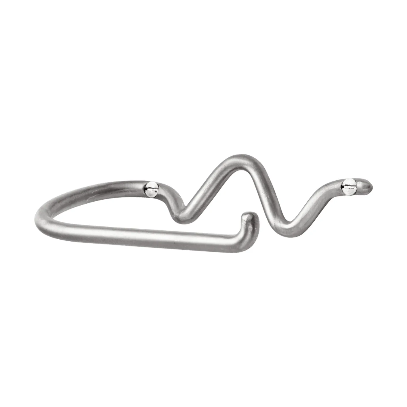 Portarrollos para papel higiénico Curvature, Stainless steel Ferm Living