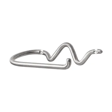 Portarrollos para papel higiénico Curvature - Stainless steel - Ferm Living