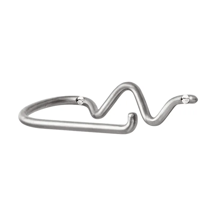 Portarrollos para papel higiénico Curvature - Stainless steel - Ferm Living