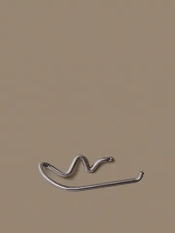 Portarrollos para papel higiénico Curvature - Stainless steel - Ferm Living