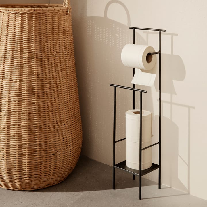 Portarrollos para papel higiénico Dora, Black Ferm Living