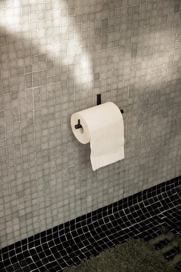 Portarrollos para papel higiénico Dora - Black - Ferm Living